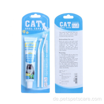 Dental Care Pet Zahnbürsten-Set Hundezahnbürsten